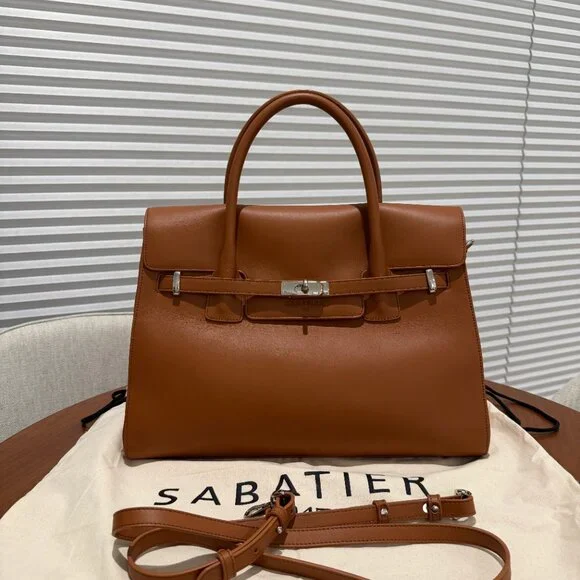 Sabatier 1947 BELLECOUR 617 SOLA HAVANA Cognac smooth leather - Picture 9 of 9